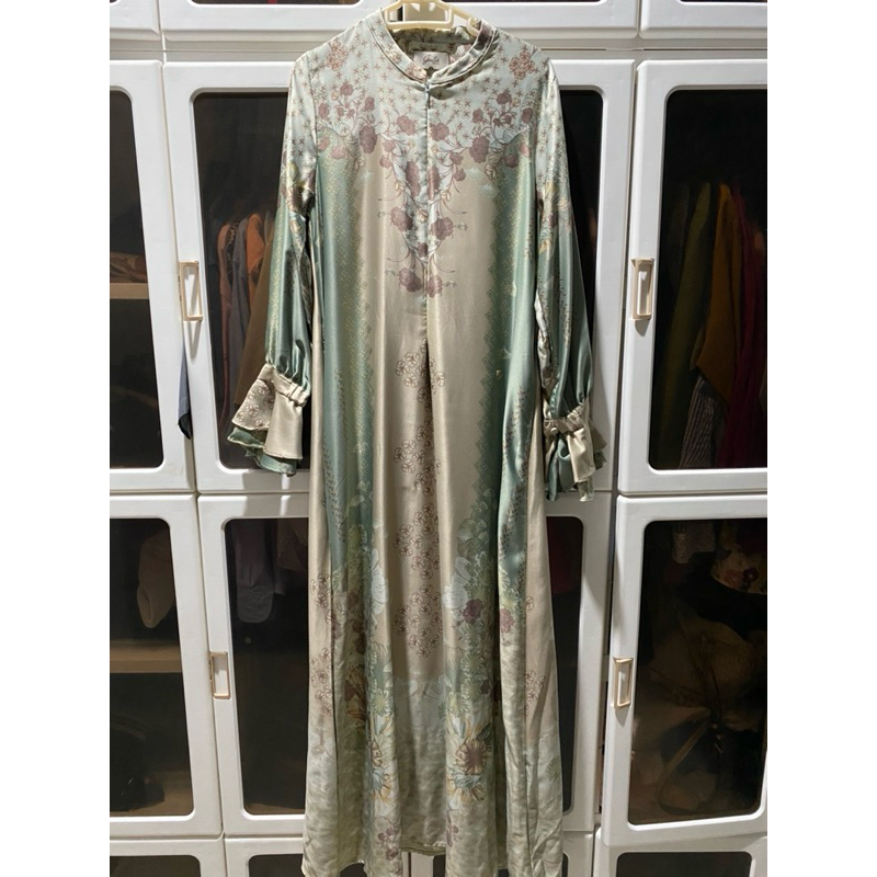 Geulis dress hijau preloved