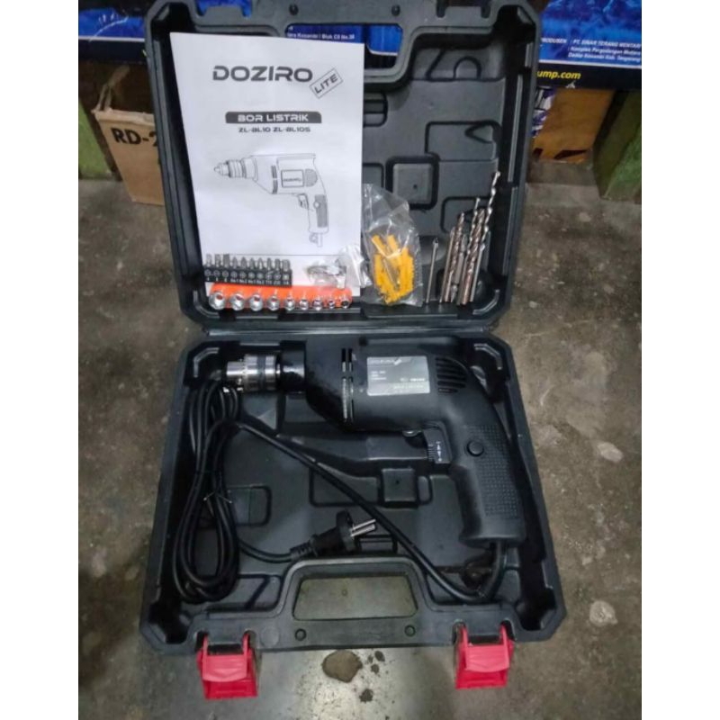 BOR LISTRIK SET 10MM DOZIRO