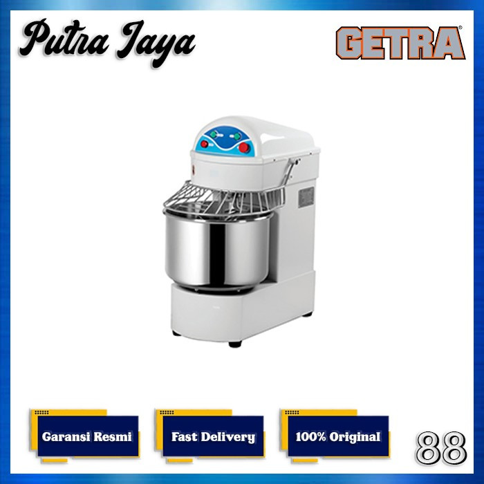 SPIRAL MIXER GETRA 10 LITER DH-10 / DH 10 / DH10 MESIN PEMBUAT ADONAN ROTI