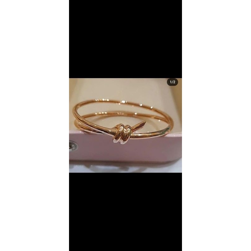 Gelang Emas Berlian Hati