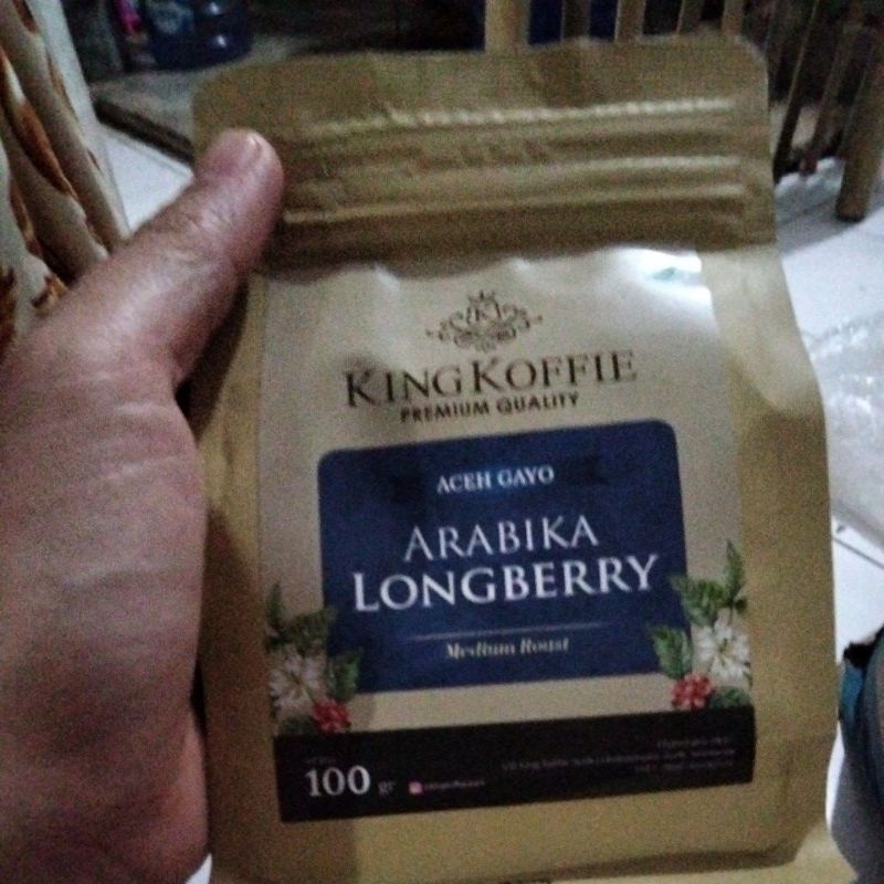 

King Koffie Aceh Gayo ARABIKA LONGBERRY 200gr