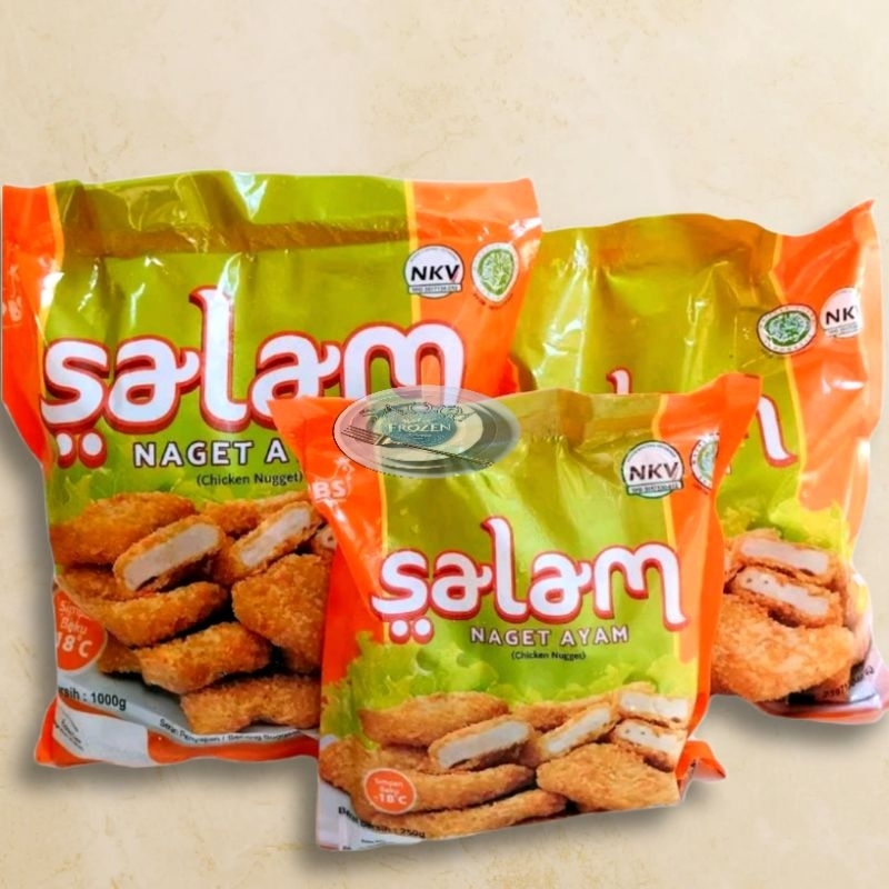 

Salam Chicken Nuget Ayam 250 gr / 500 gr