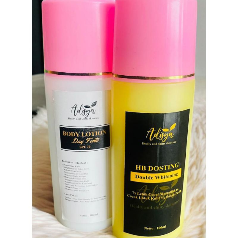 Lotion Badan Whitening Dosis Tinggi (Tidak Ada Pengelupasan) Mencerahkan Kulit Badan Dengan Cepat