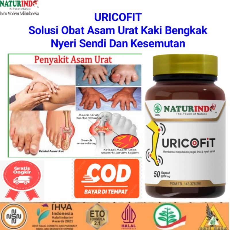 URICOFITObatHerbal Atasi Keluhan-keluhan Nyeri sendi MeredekanLinu