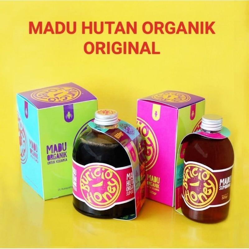 

Buricio Honey Madu Hutan Organik Original My Honey 325gr