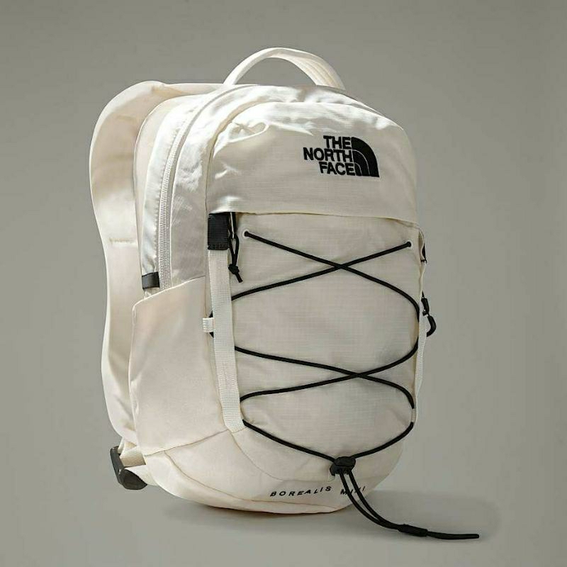 The North Face Borealis Mini Backpack White Gardenia 100%Original
