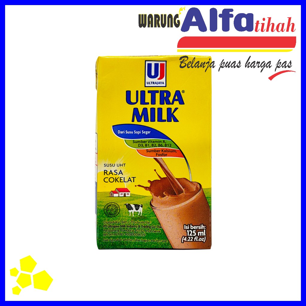 

ultra milk uht 125ml all varian