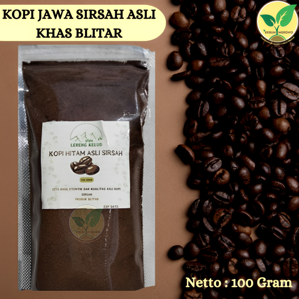 

KOPI HITAM JAWA SIRSAH-KHAS BLITAR