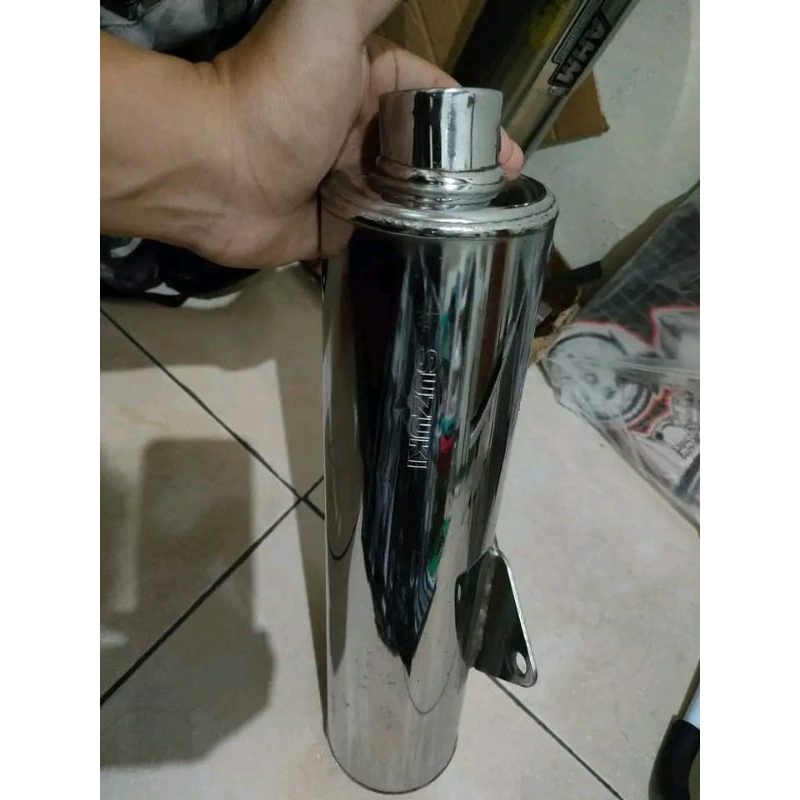 silincer CKD / knalpot CKD / knalpot satria fu 150 CKD original sgp
