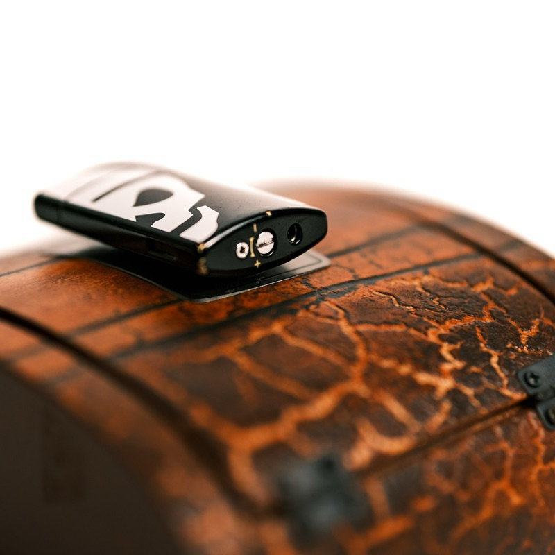 ST Dupont Minijet Skull Lighter