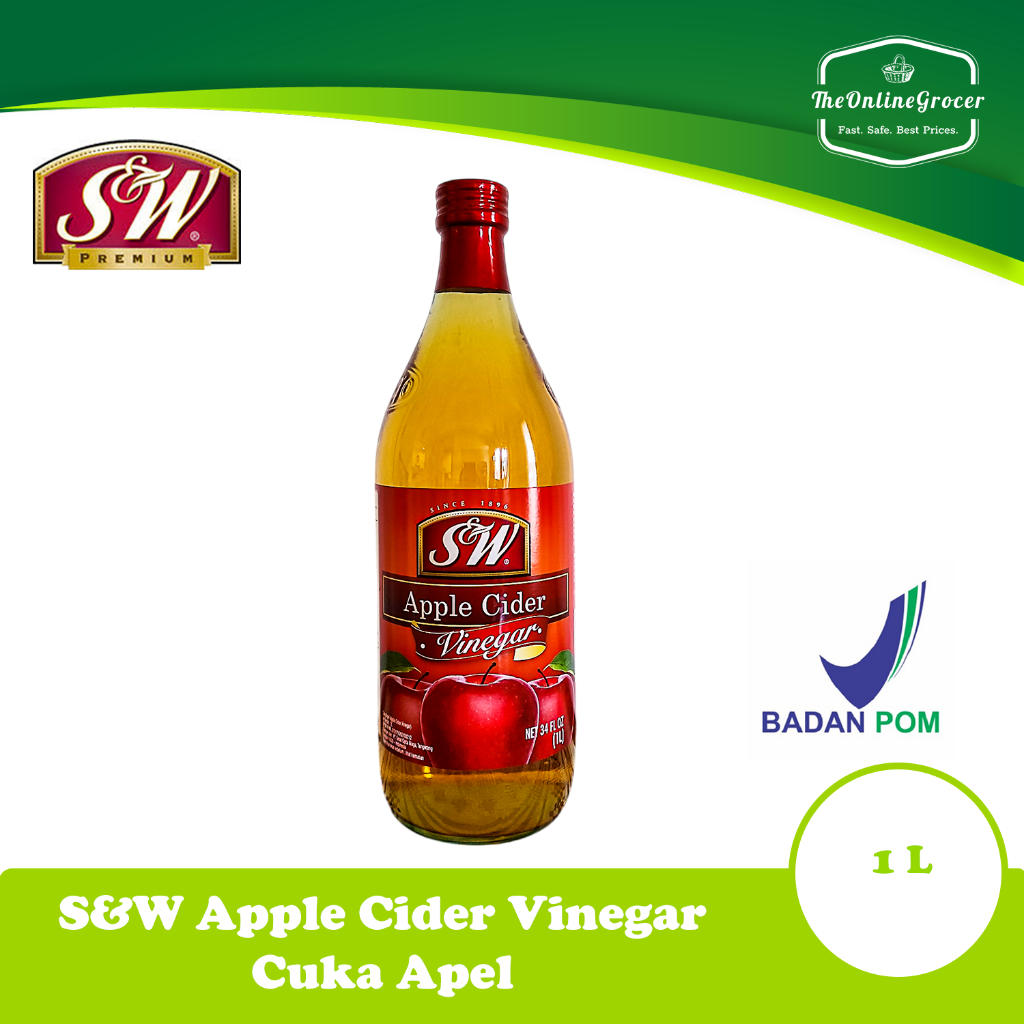 

S&W Apple Cider Vinegar 1L - Cuka Apel