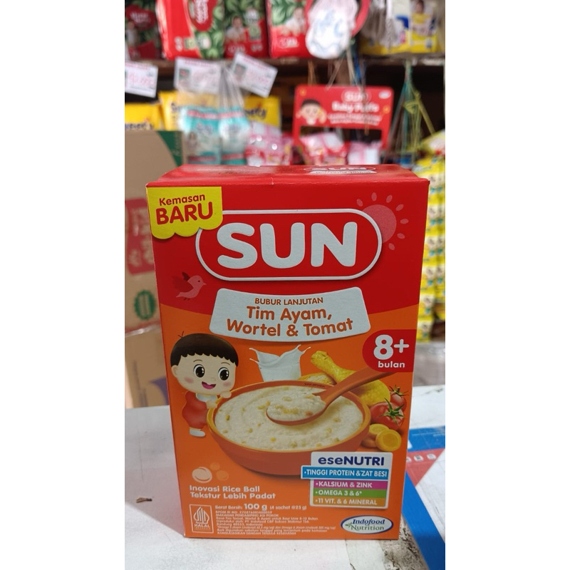 Sun Bubur Tim Instan 8+ 100gr
