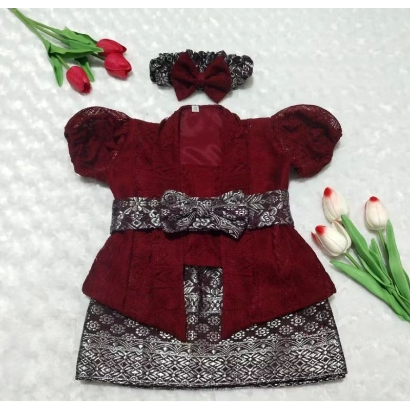 KEBAYA BAYI / KEBAYA ANAK PEREMPUAN / SETELAN BAJU ADAT BALI