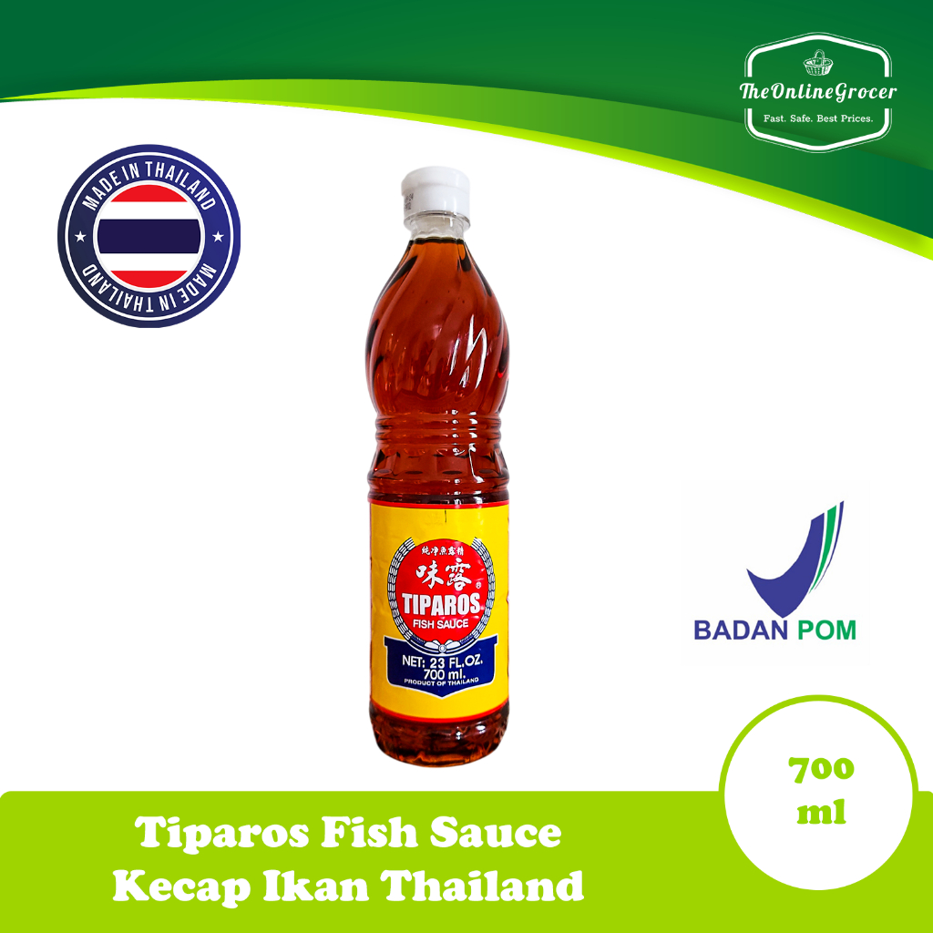 

Tiparos Fish Sauce 700ml - Saus Ikan Thailand
