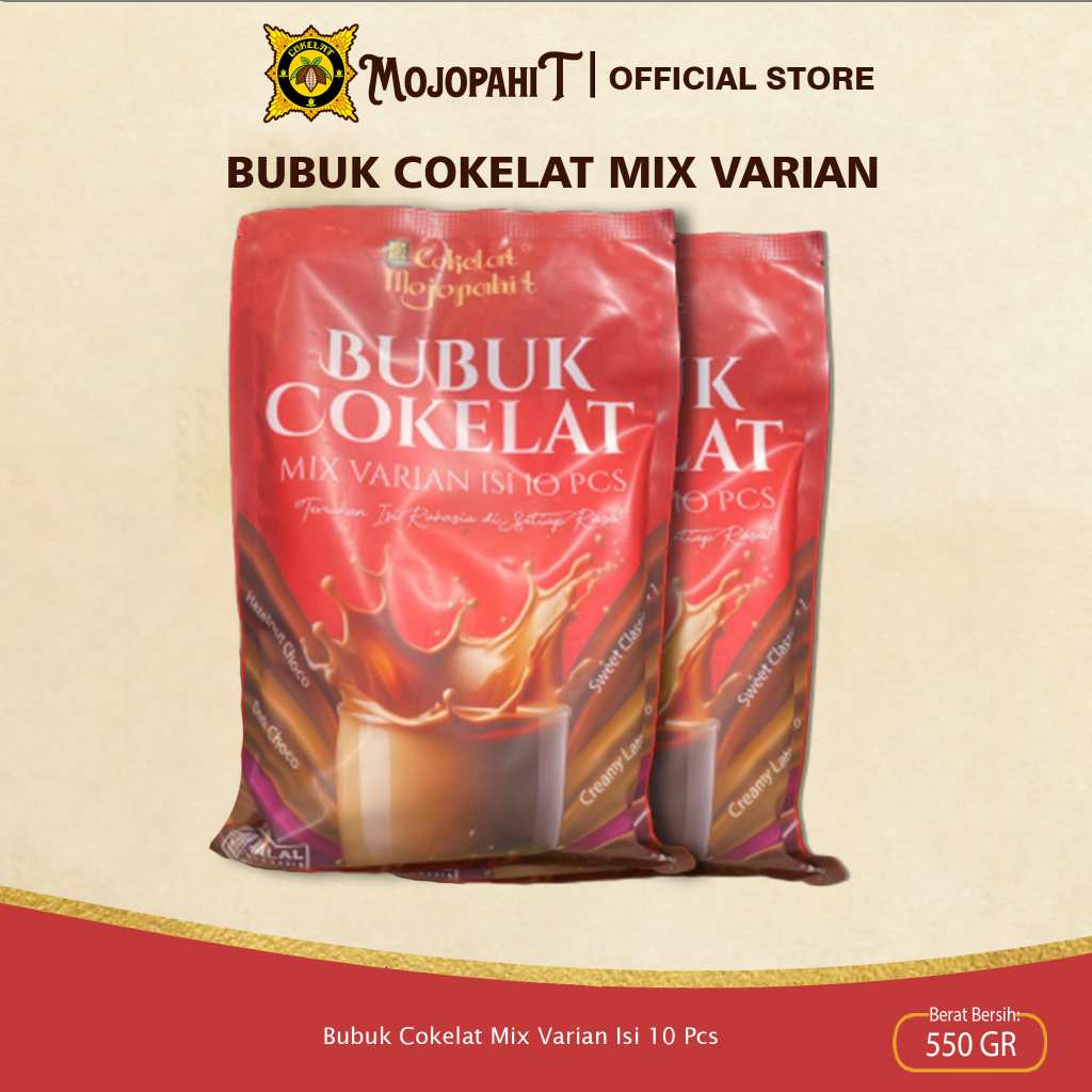 

BUBUK COKELAT MIX VARIAN ISI 10 PCS
