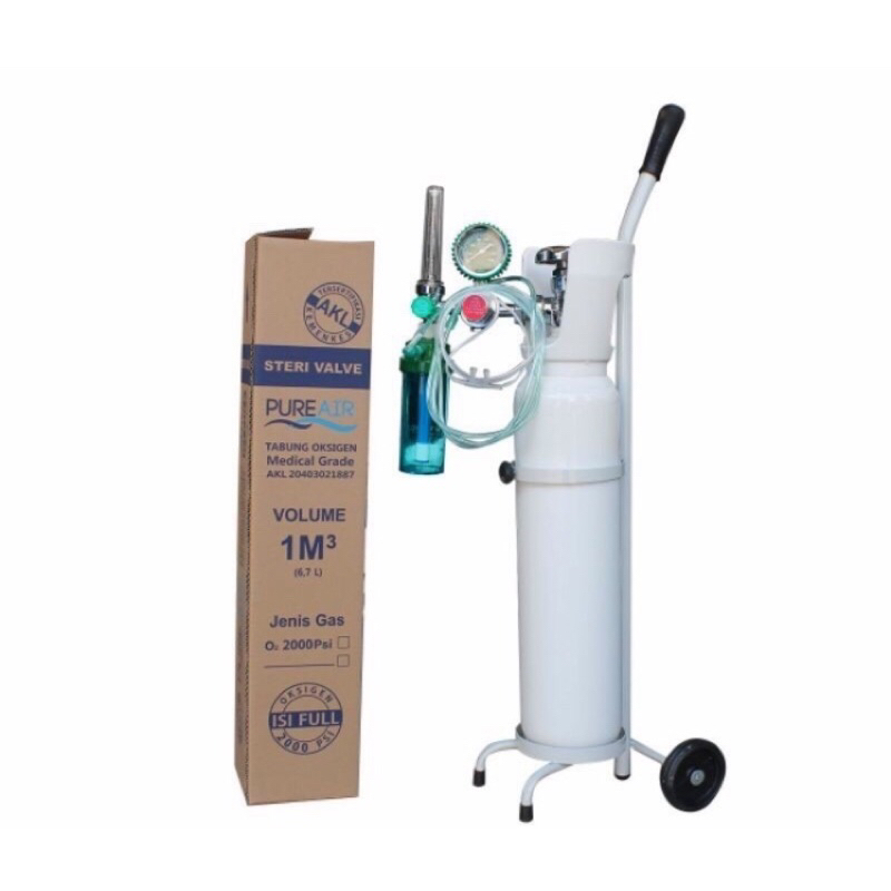 Tabung Oksigen Lengkap