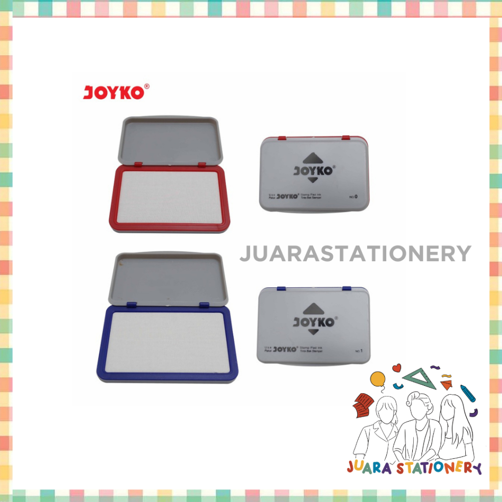 

Bantalan Stempel Joyko no 0 no 1 no1 no0 / Stamp Pad / Bak Stempel / Bantalan Stampel Setempel Cap Joyko Jayco Joyco