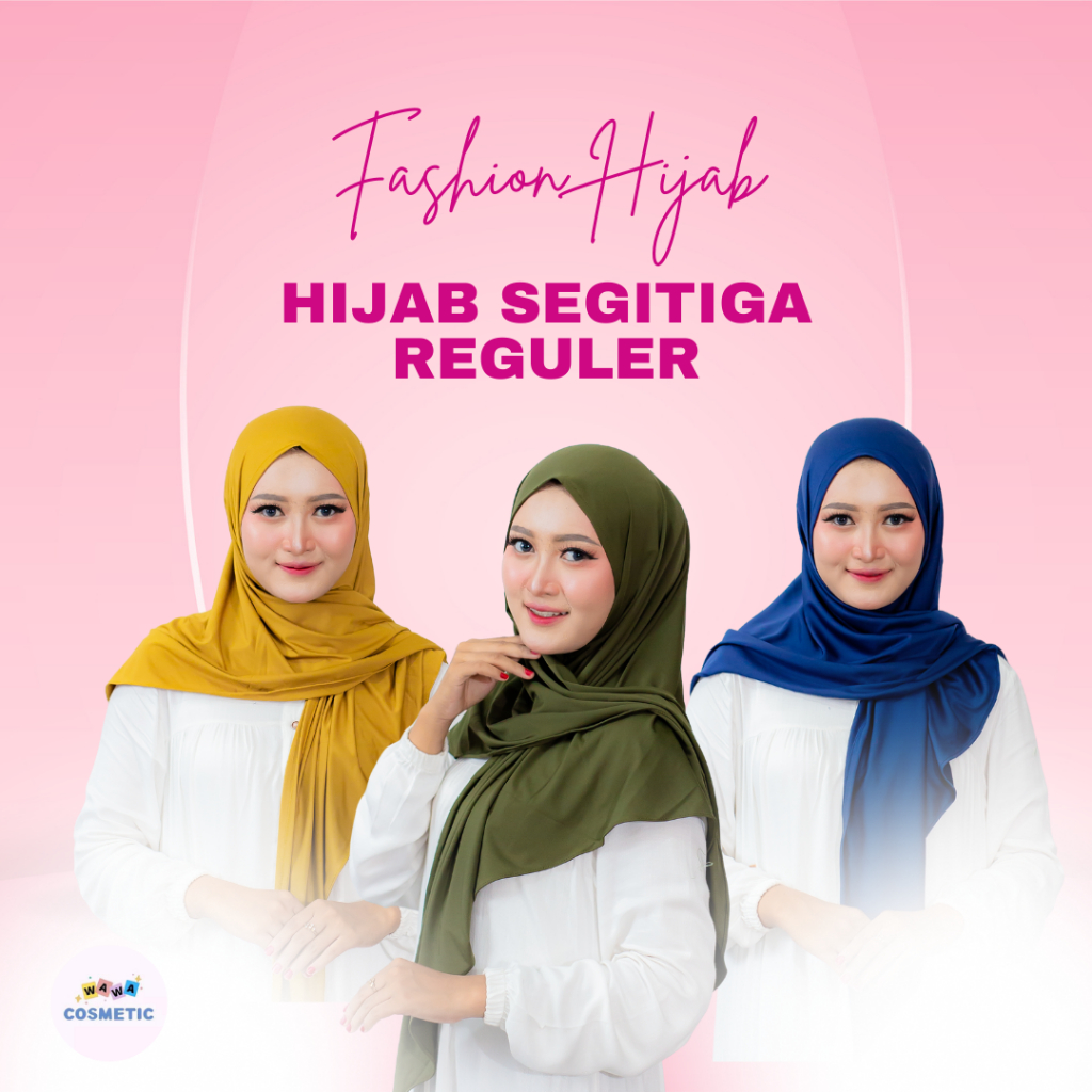 WAWA - Hijab Segitiga Instan Trendy | Hijab Instant | Hijab Non Pet