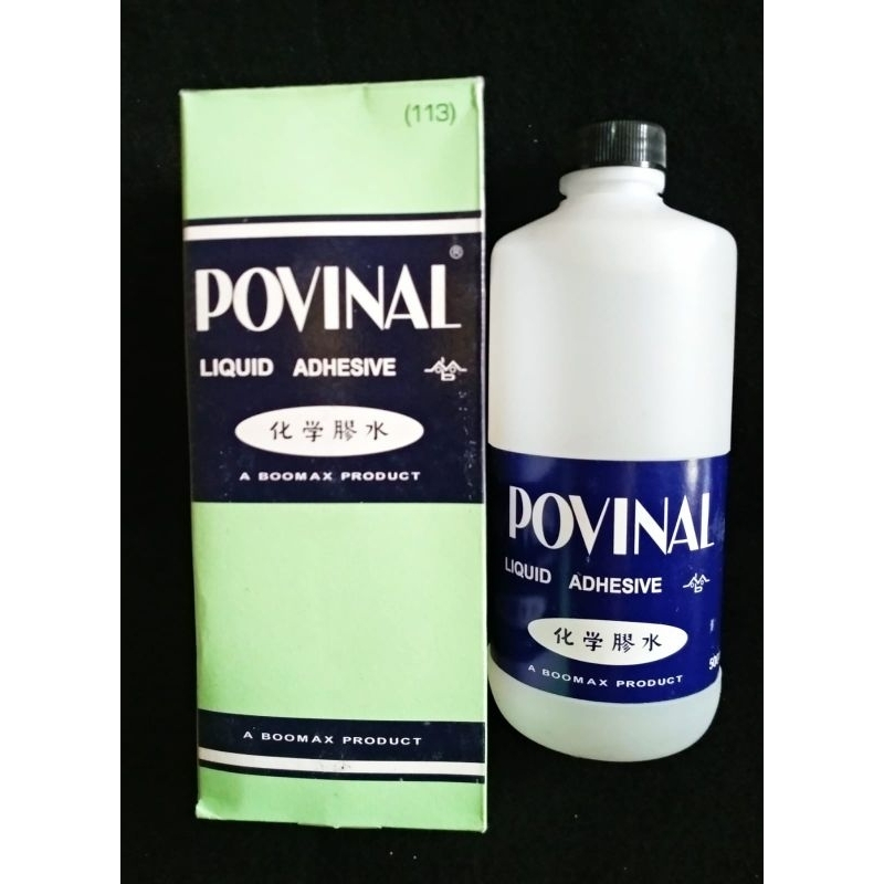 

POVINAL 113 Lem Cair Jumbo kemasan 500 ml