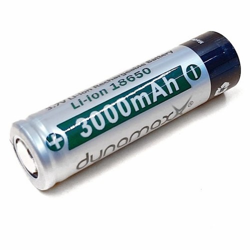 BATERAI  CHARGER DYNAMAX RECHARGEABLE BATTERY 3000mah LI-ION IMR 18650 DYNAMAXX