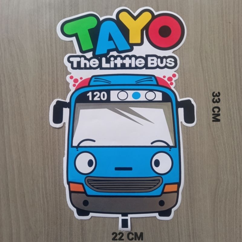 

STIKER TAYO THE LITTLE BUS VINYL BESAR