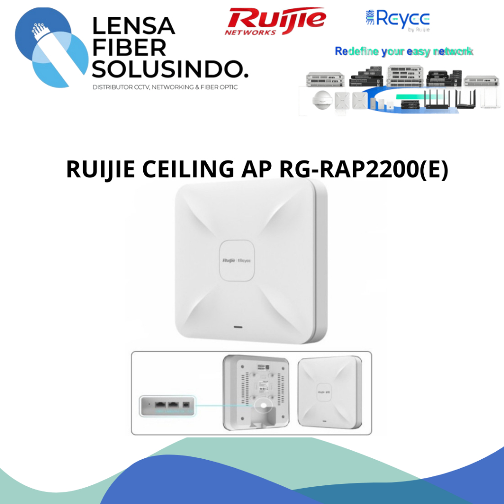 Ruijie Ceiling AP RG-RAP2200(E)