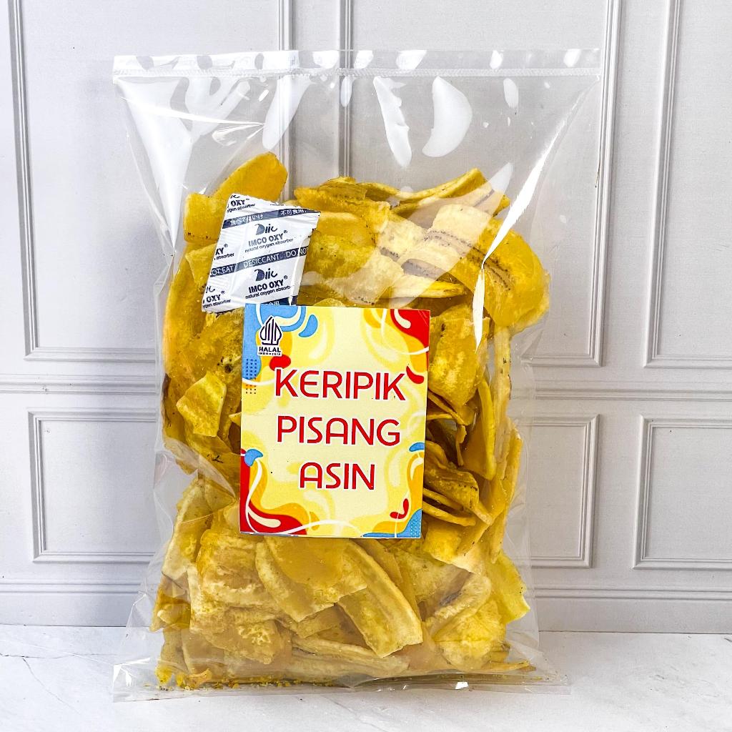 

KERIPIK PISANG ASIN 200 GRAM - SNACK PRATAMA