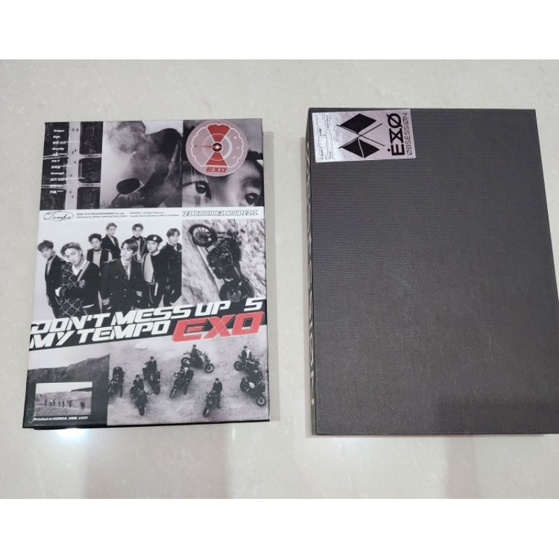 EXO ALBUM OBSESSION TEMPO UNSEALED ALBUM ONLY