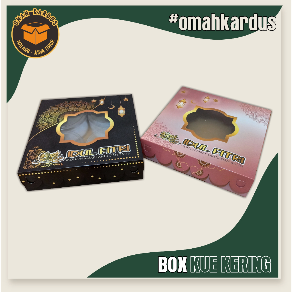 

Box Kuker Top Bottom 30x30x7 cm | Kuker isi 4 TOPLES 500Gram
