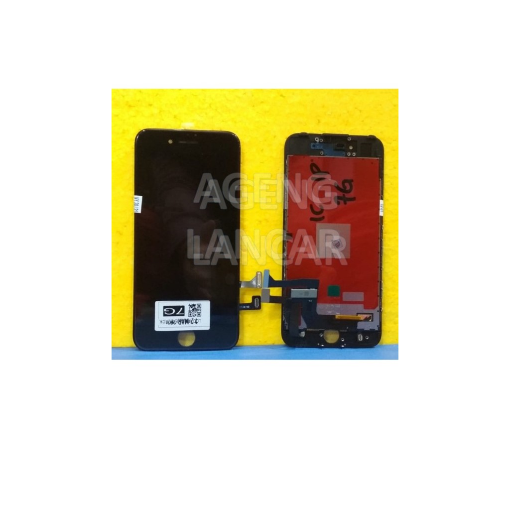 LCD LAYAR GAMBAR IPHONE 7G 4.7 + TS_ HITAM AA A1778 A1660 A1779