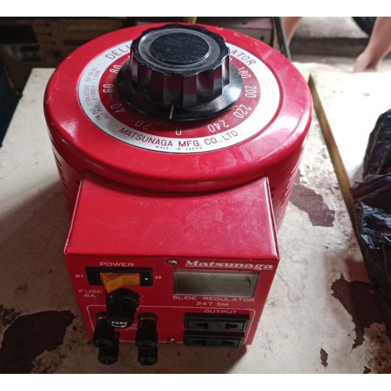 Slide Regulator Matsunaga 1500W Made In Japan