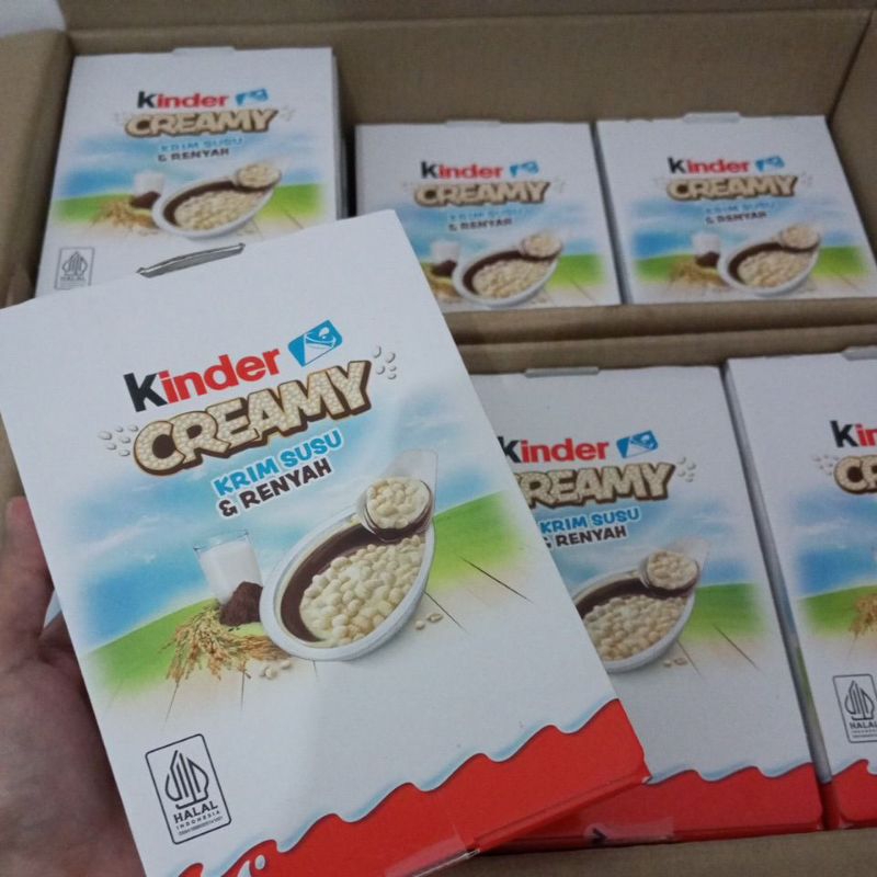 

Gooku 28 Store Kinder Creamy 1 Box Isi 12 Pcs Exp Oktober 2025