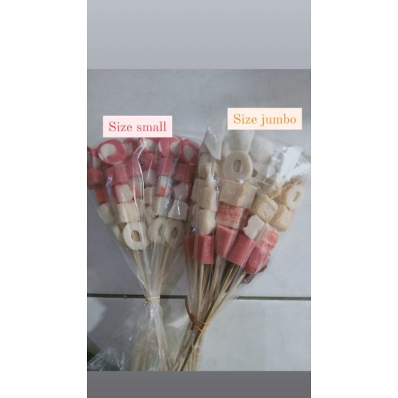 SATE LOKLOK SMALL dan JUMBO//SATEBSEAFOOD//SATE IKAN