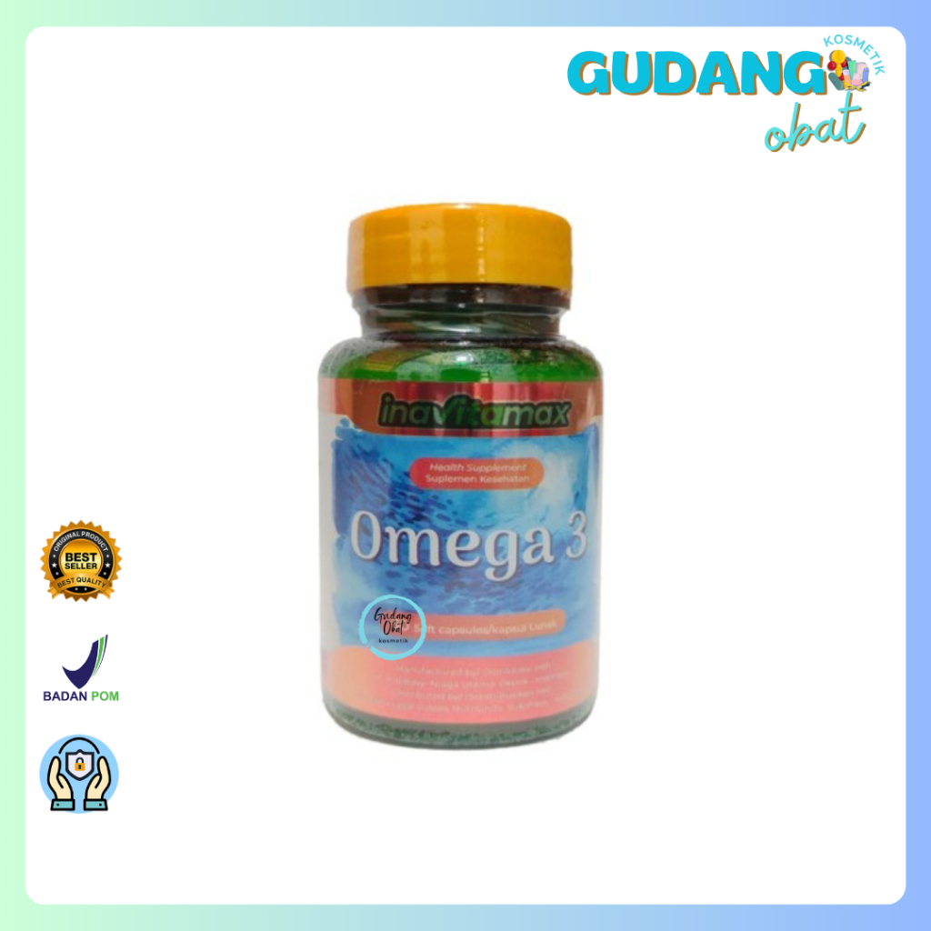 Inavitamax Omega 3 - 30 's - Minyak Ikan