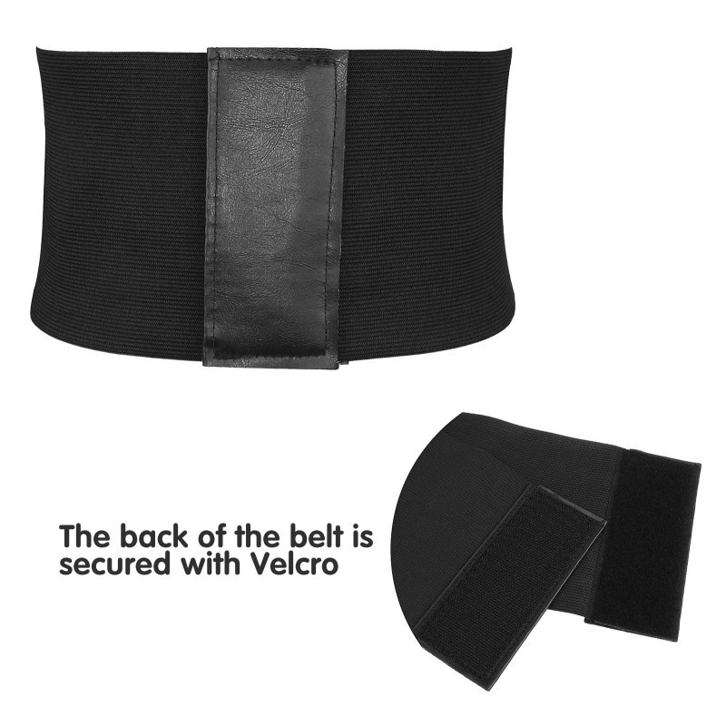 Corset Belt Sabuk Korset Fashion Belt Wanita Girdle Hitam Ikat Pinggang Belt Sabuk Tali Korset