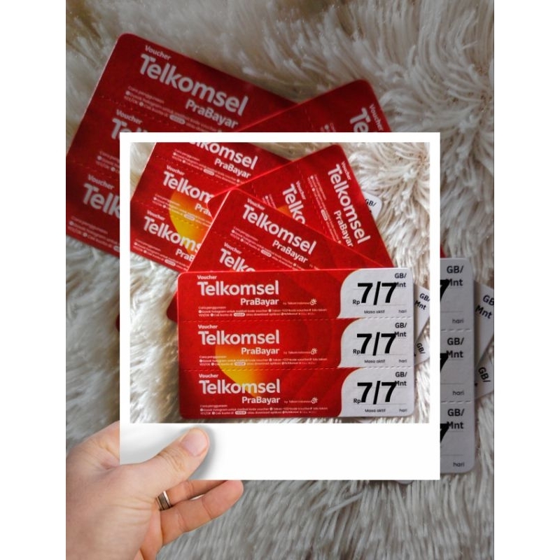 VOUCHER | TELKOMSEL | 7GB 7HARI