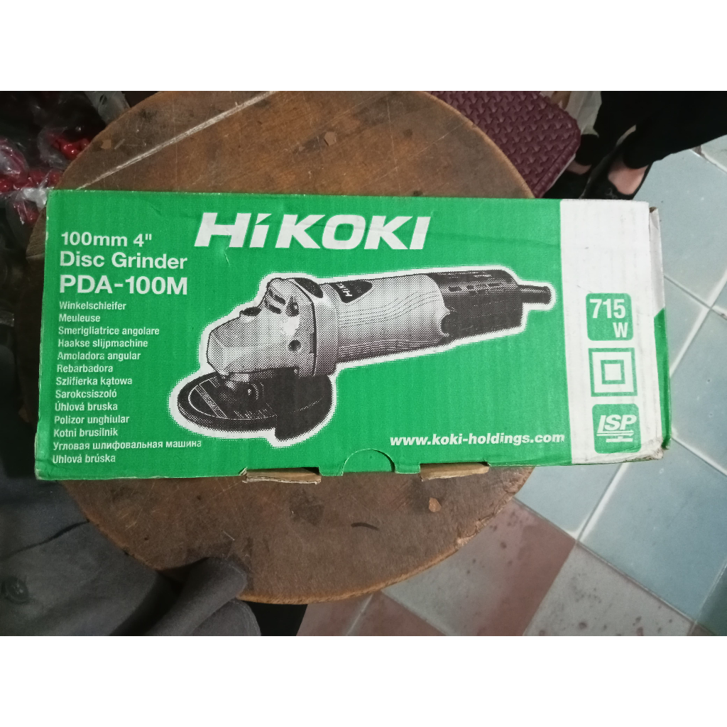 Mesin Gerinda 4 Inch HIKOKI PDA100M / PDA100M Angle grinder 4"/ Mesin Gerinda HIKOKI