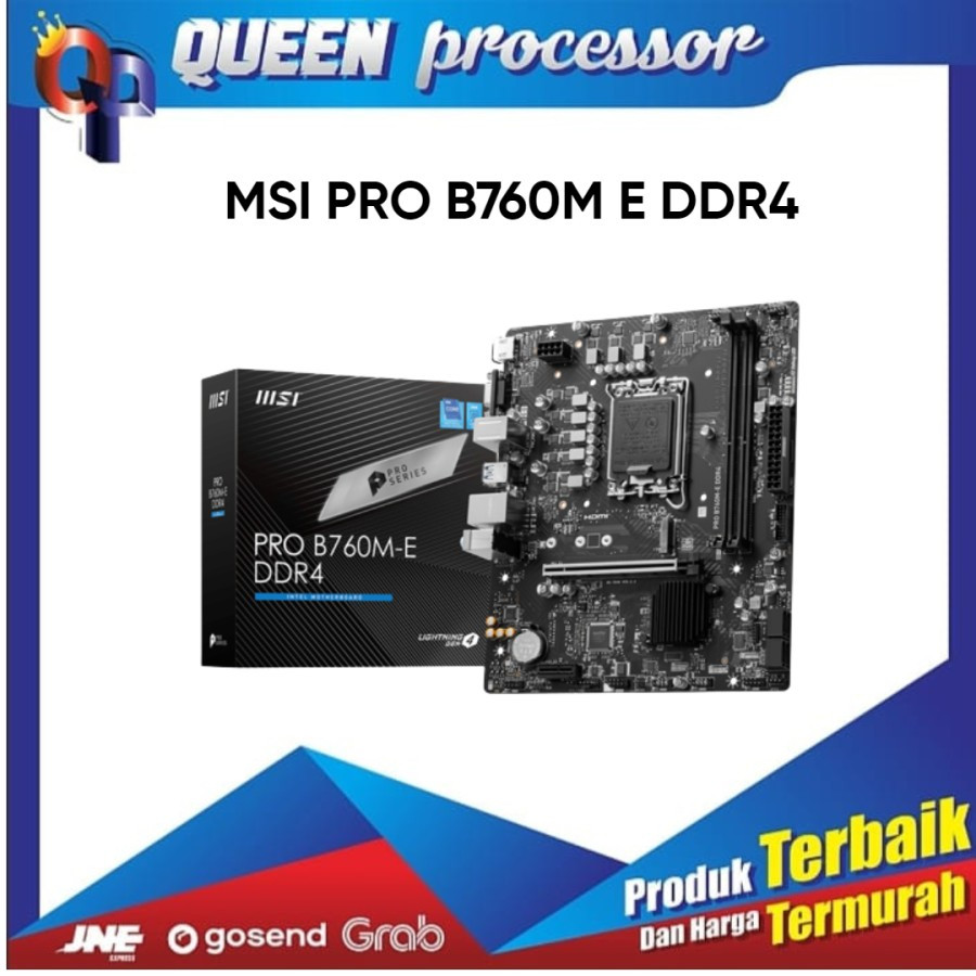 MAINBOARD MSI PRO B760M-E DDR4 (LGA1700 / B760M / DDR4)
