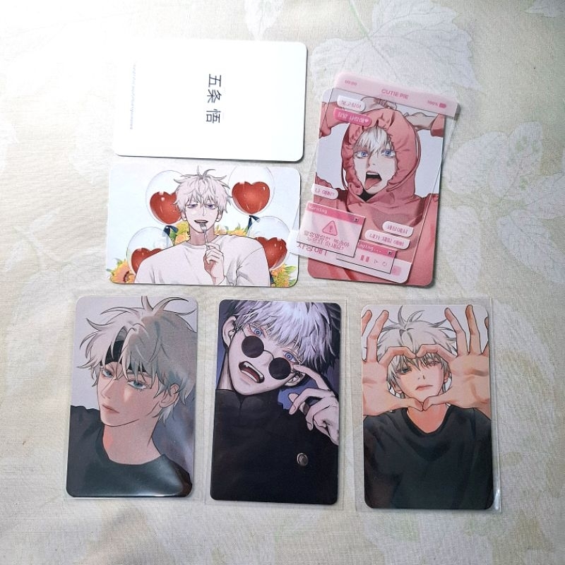 Photocards Gojo Satoru various artist — popi25700 kikikoburi pc jjk jujutsu kaisen