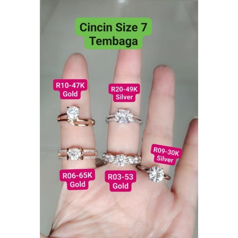 Aksesoris Cincin OSD SIZE 7 Olla Shopping Depok