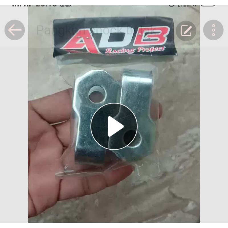 pangkon shock belakang/peninggi shock belakang/shock u