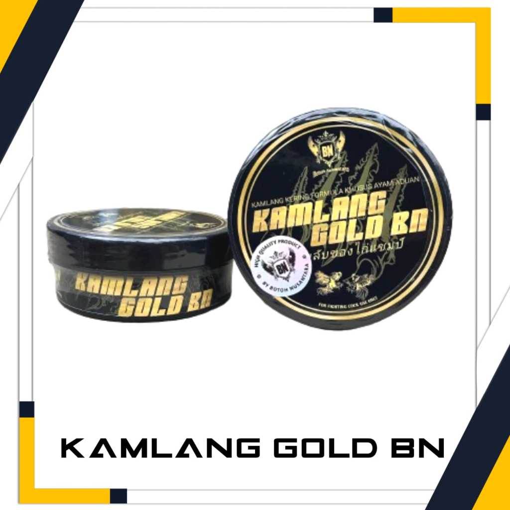 KAMLANG KERING GOLD Jamu stamina ayam butiran obat luka dalam setelah adu