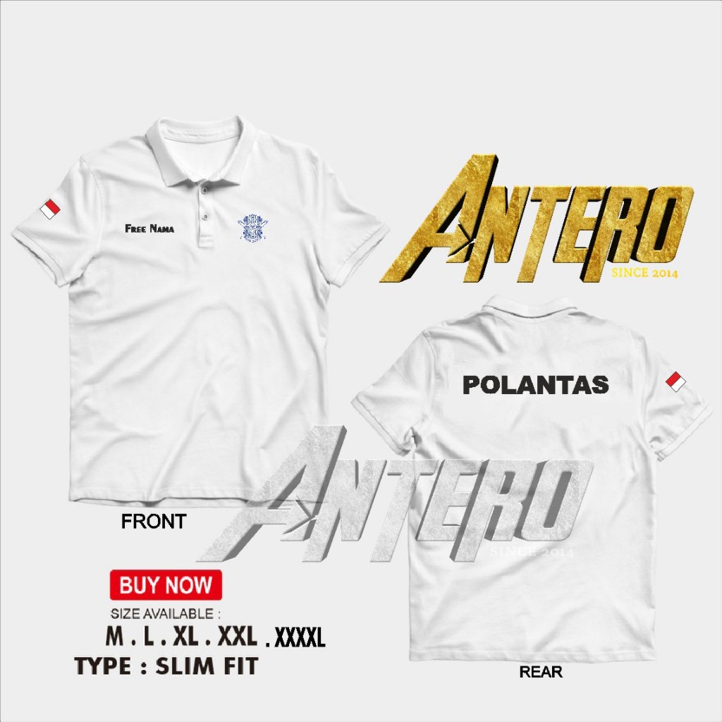 Kaos Polo Poloshirt Kaos Kerah POLANTAS Polisi Lalu Lintas