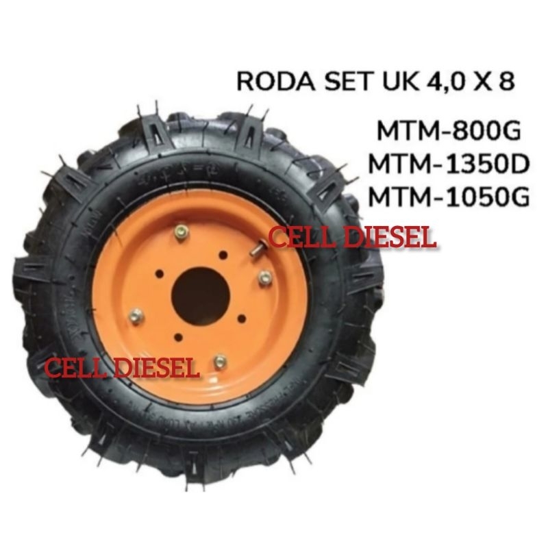 Roda Traktor Karet Matsumoto MTM800G MTM1050G MTM1350D 1 SET