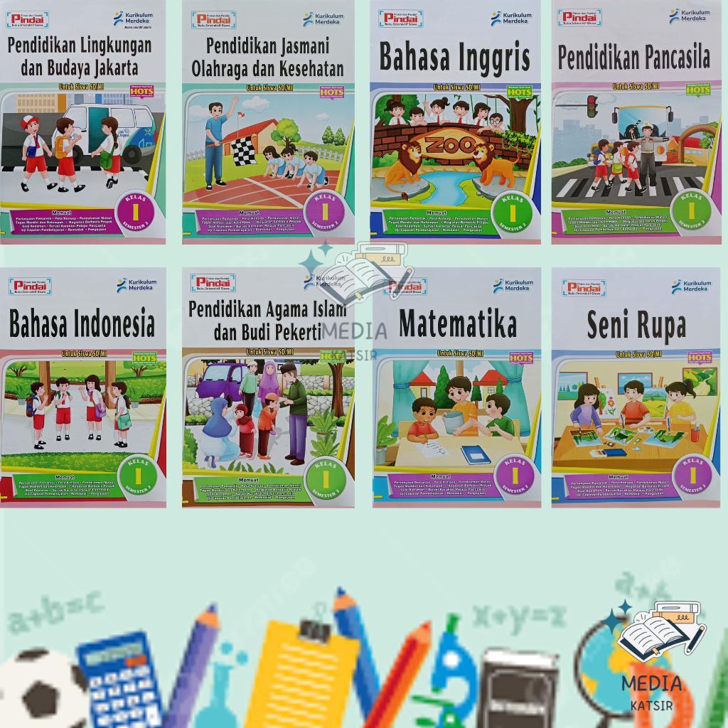 LKS Pindai Kelas 1 SD Semester 2 Kurikulum Merdeka