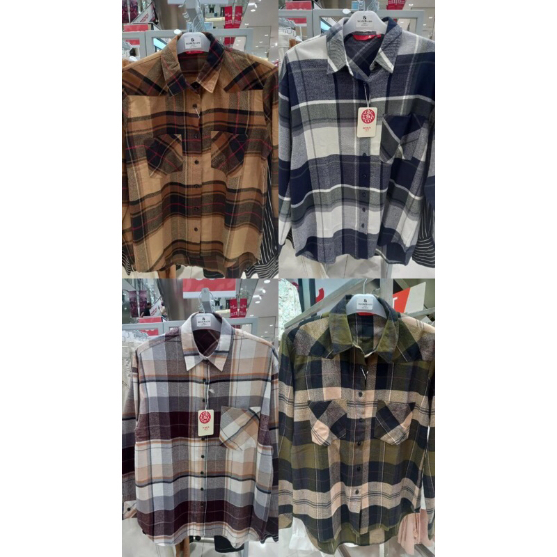 kemeja kotak scotch&co girl