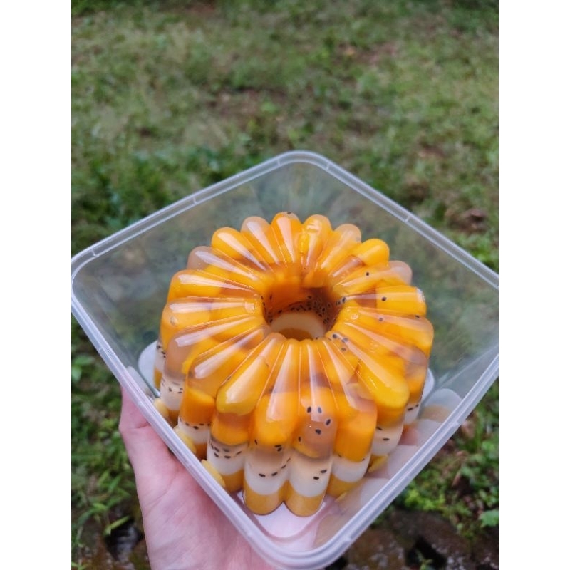 

Pudding Mangga Susu Mentega HALAL 15cm