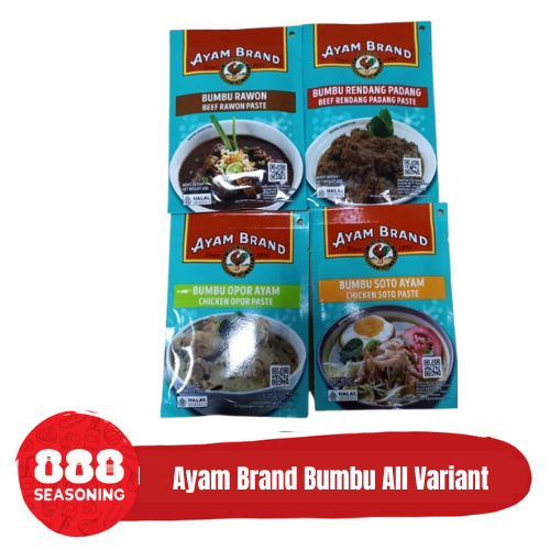 

Ayam Brand Bumbu Rendang Soto Rawon Opor All Variant 60g