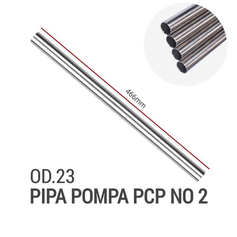 Pipa Pompa Pcp OD 23 No 2 Sparepart Pompa Pcp Pipa Pompa Pcp