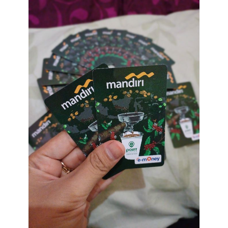 E money/e tol/Kartu elektrik/Kartu tol/mandiri/emoney/livin